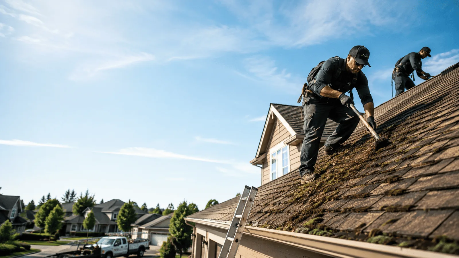 Roof Moss Removal in Surry, ME near me